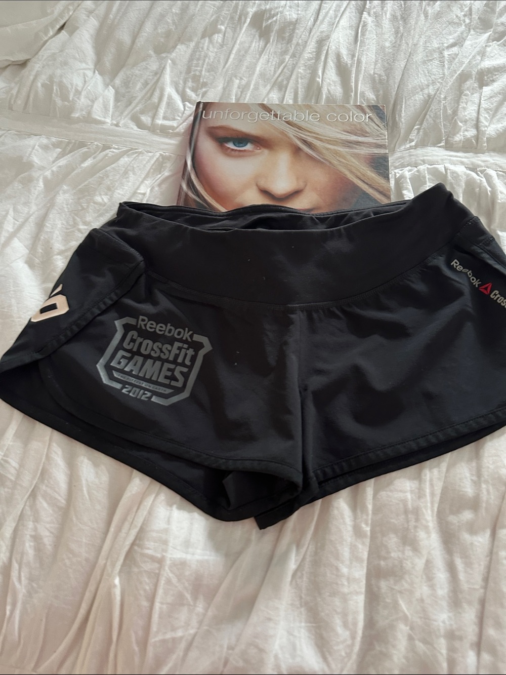 Reebok Black CrossFit Performance Athletic Shorts